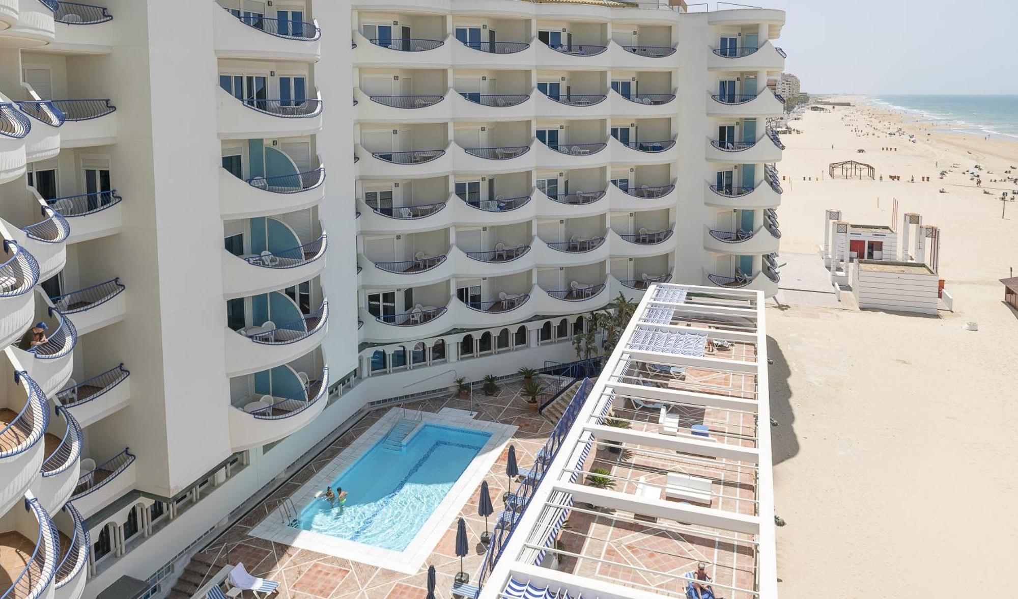 Hotel Playa Victoria Кадис Экстерьер фото