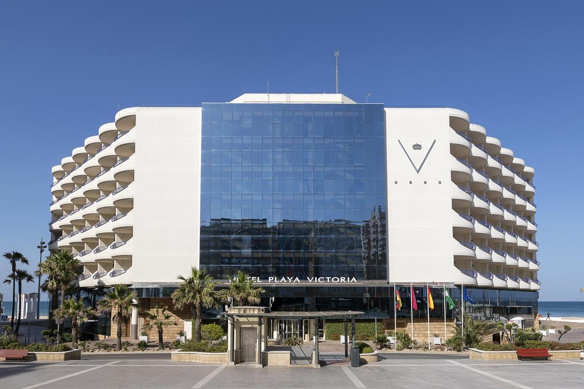 Hotel Playa Victoria Кадис Экстерьер фото