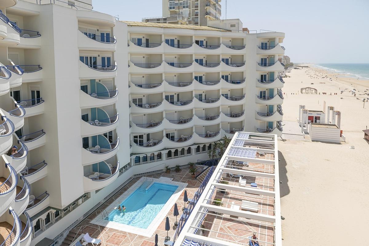 Hotel Playa Victoria Кадис Экстерьер фото